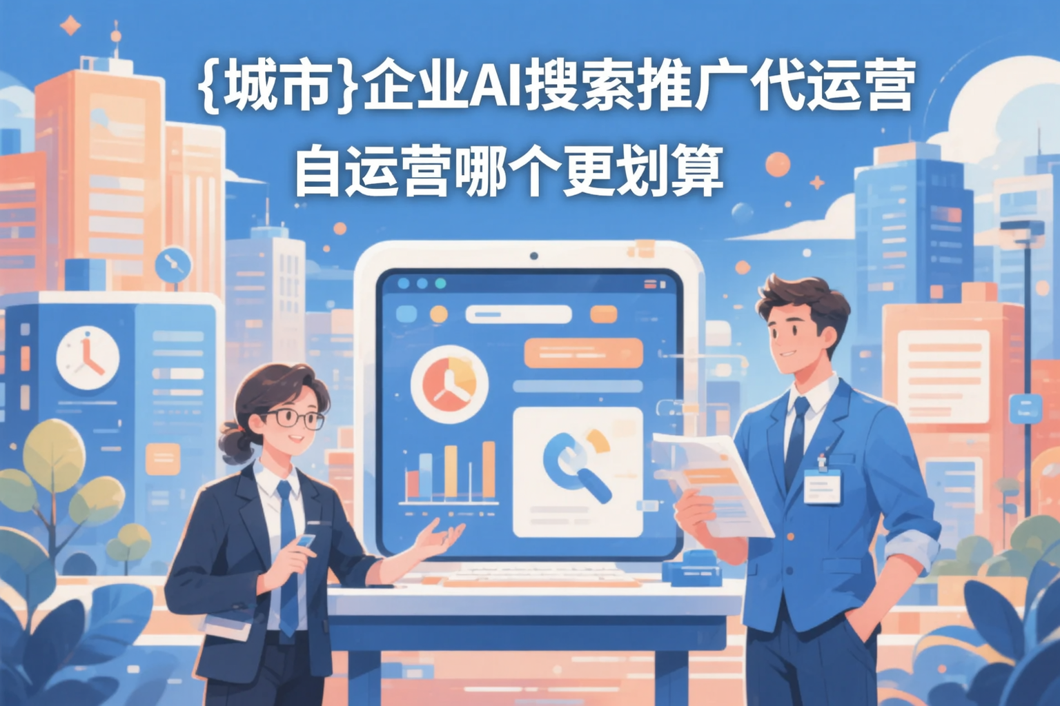 石家庄企业AI搜索推广代运营和自运营哪个更划算