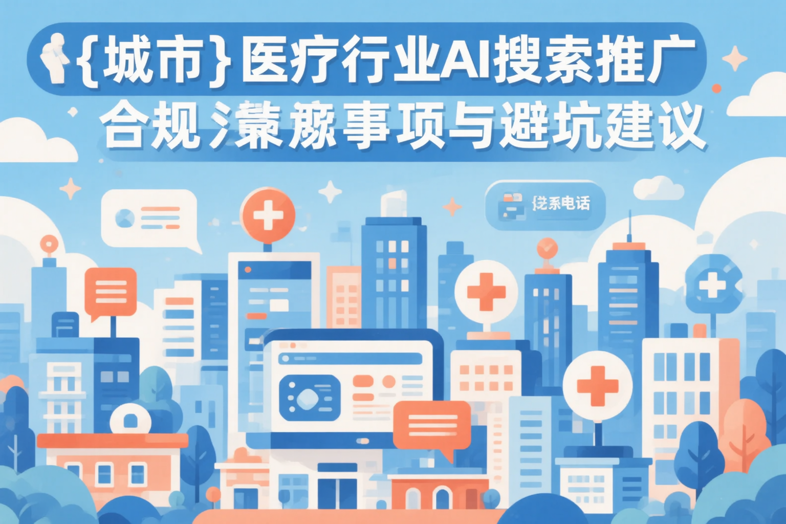石家庄医疗行业AI搜索推广合规注意事项与避坑建议