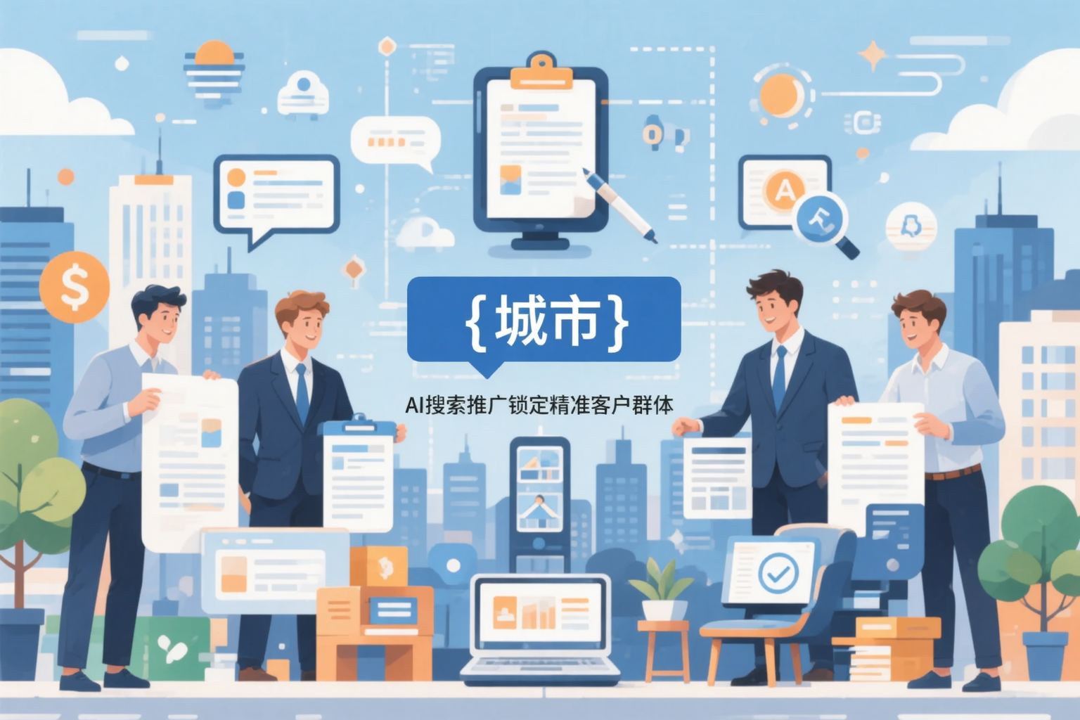 石家庄公司如何用AI搜索推广锁定精准客户群体