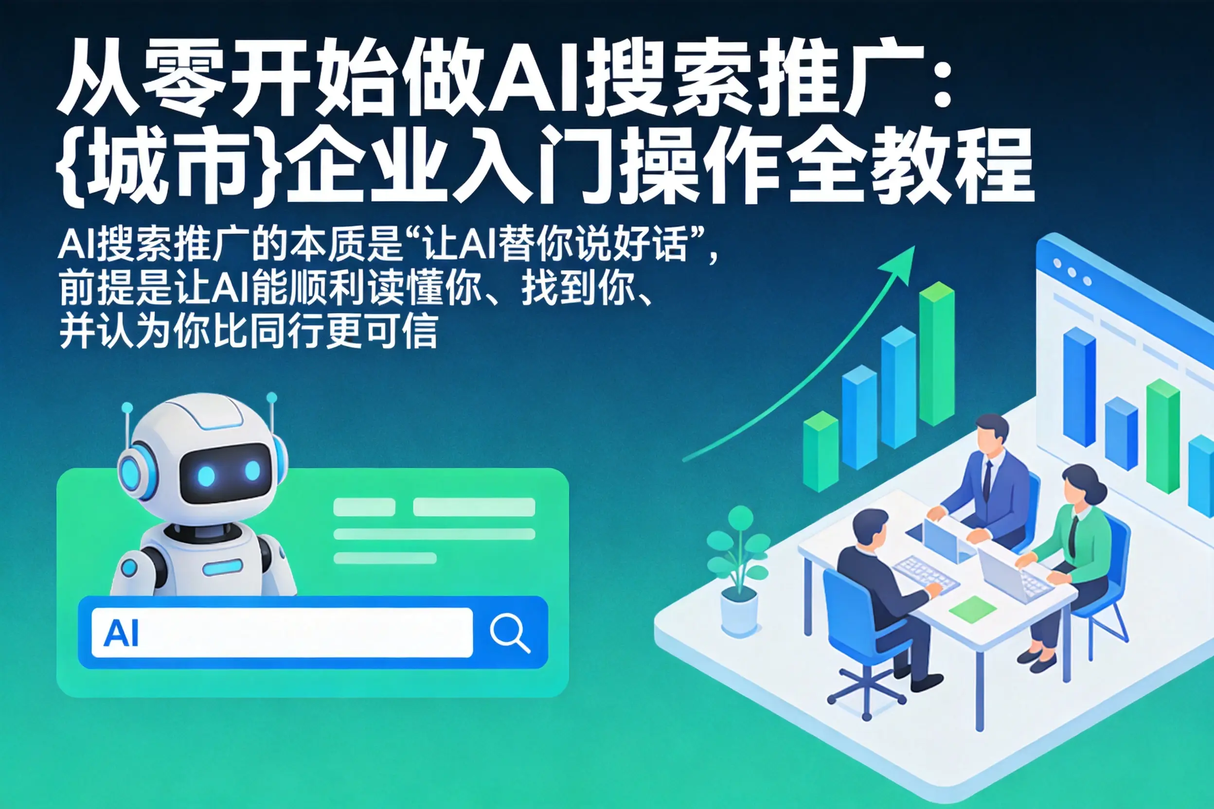 从零开始做AI搜索推广：石家庄企业入门操作全教程