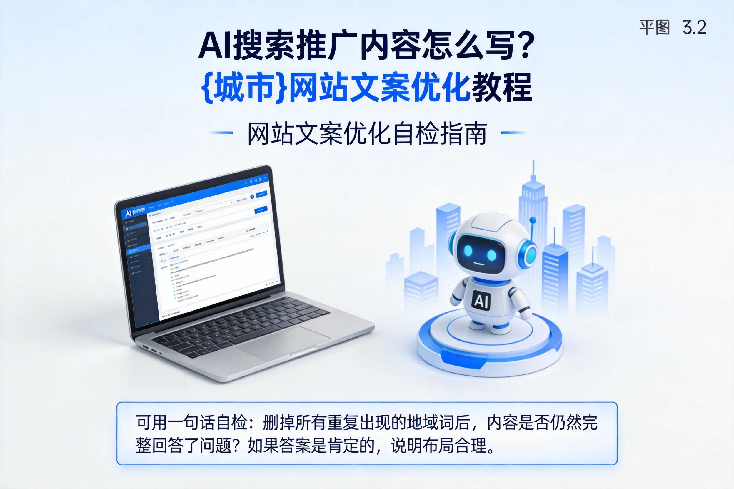 AI搜索推广内容怎么写?石家庄网站文案优化教程