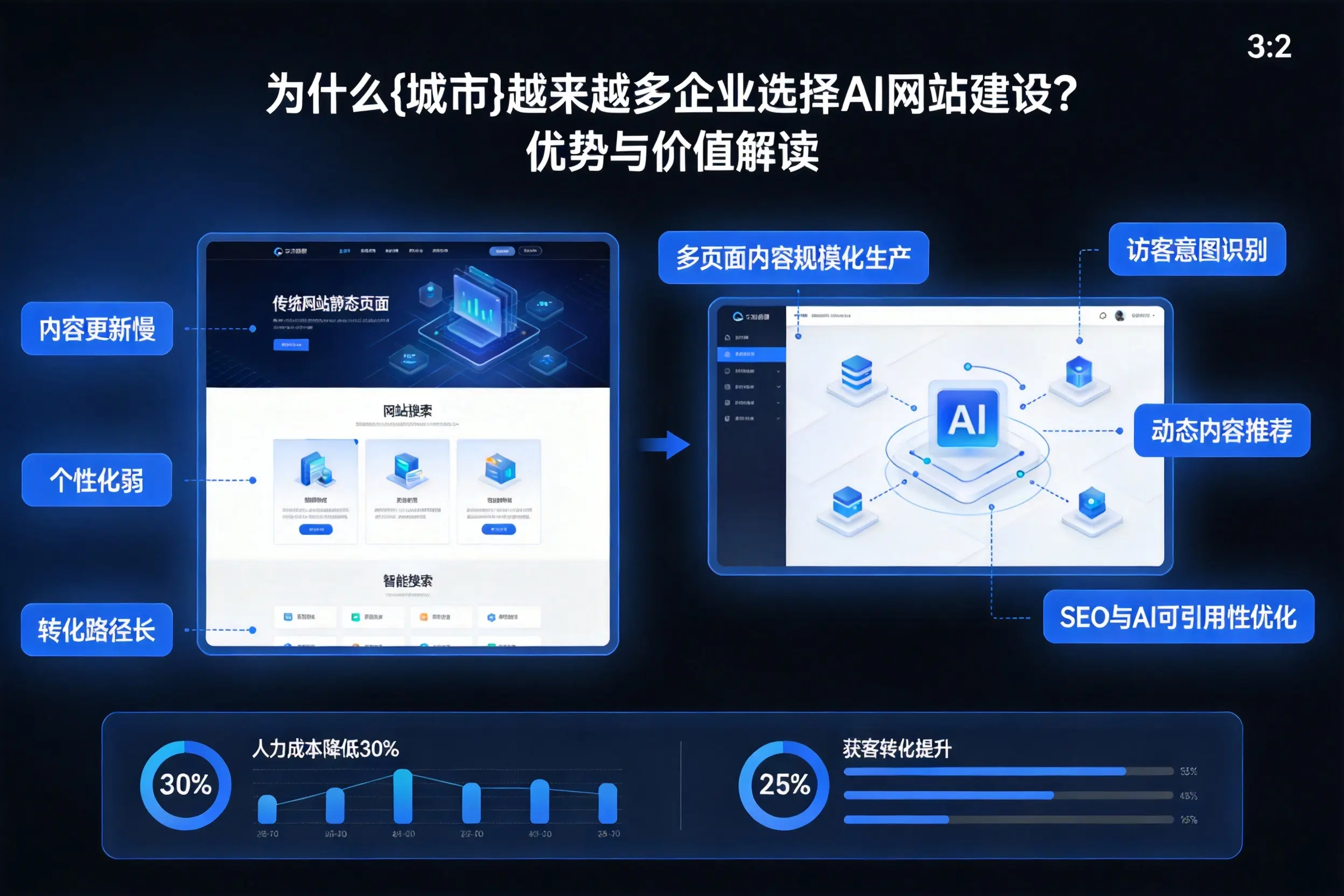 为什么石家庄越来越多企业选择AI网站建设？优势与价值解读