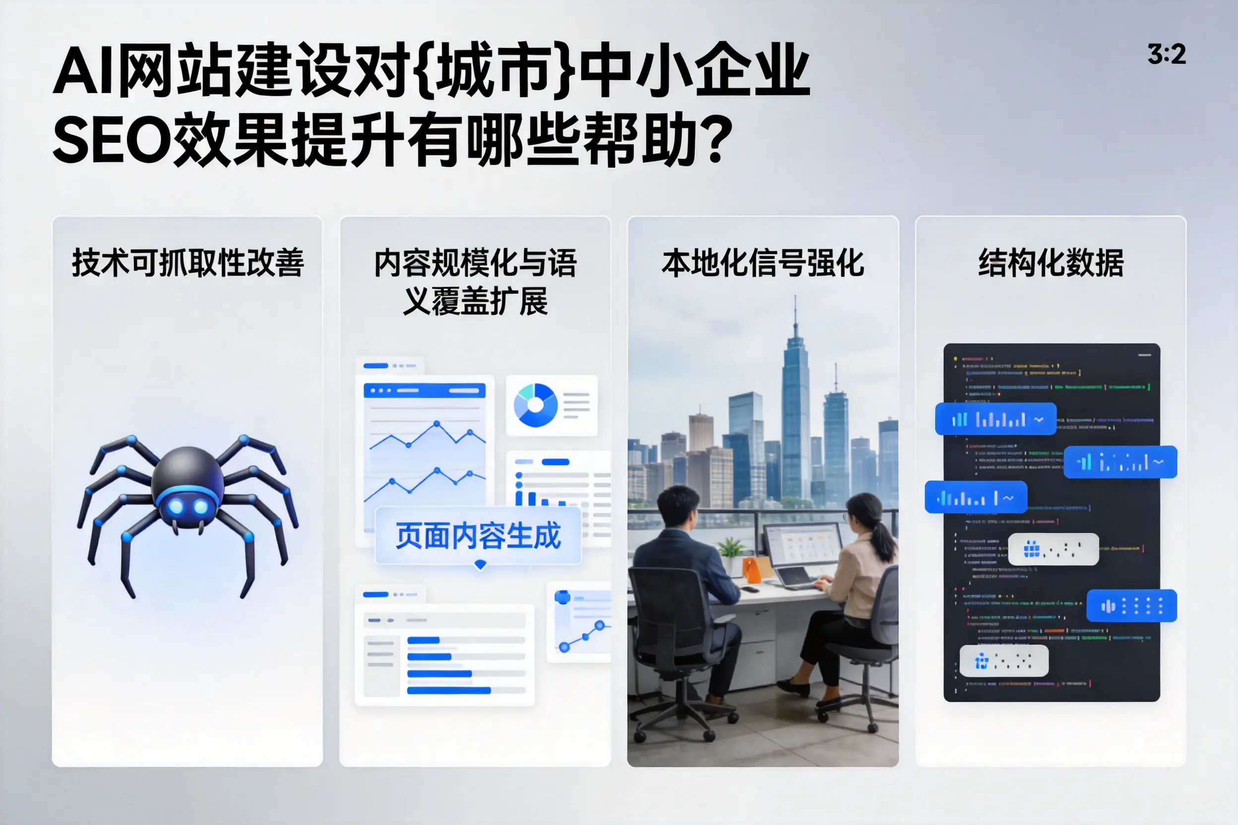 AI网站建设对石家庄中小企业SEO效果提升有哪些帮助?