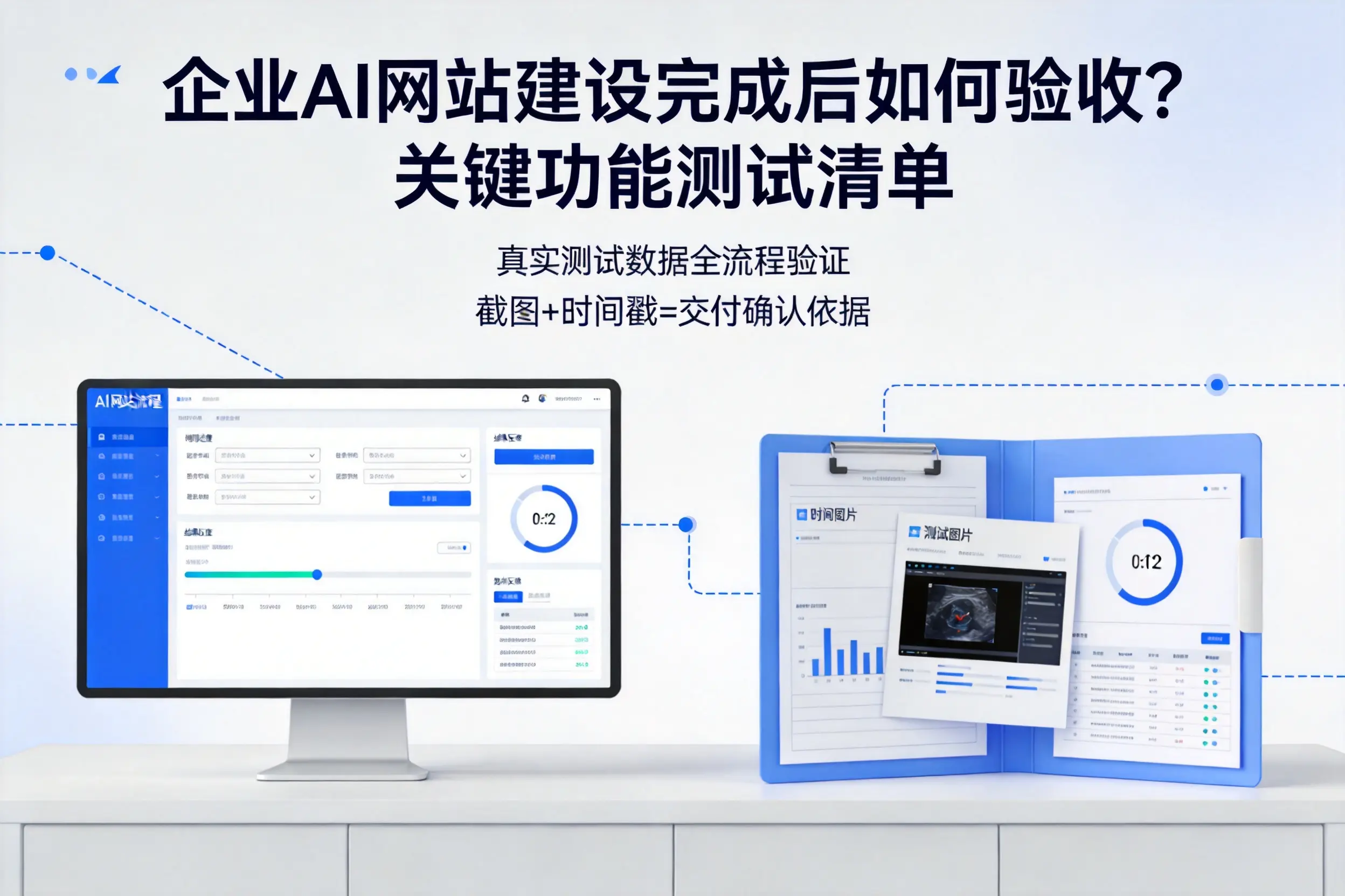 石家庄企业AI网站建设完成后如何验收？关键功能测试清单