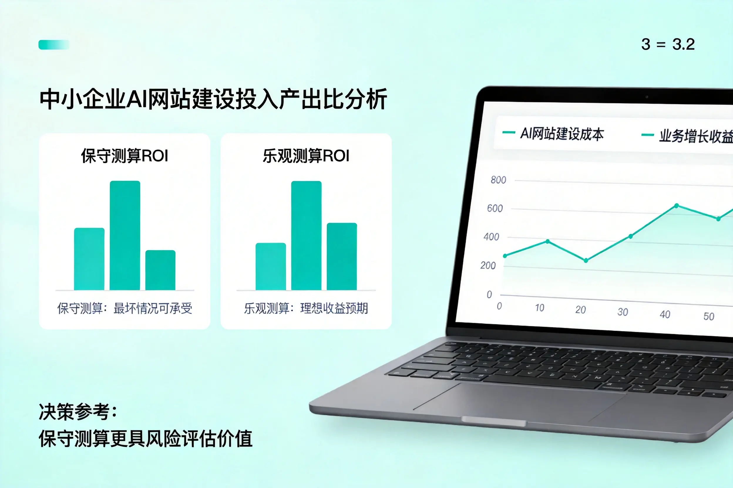 石家庄中小企业AI网站建设投入产出比怎么算？先看这份分析