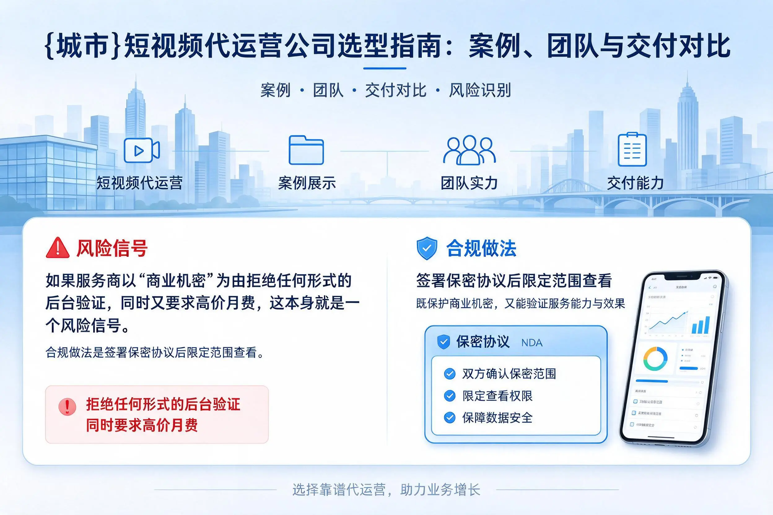 石家庄短视频代运营公司选型指南:案例、团队与交付对比