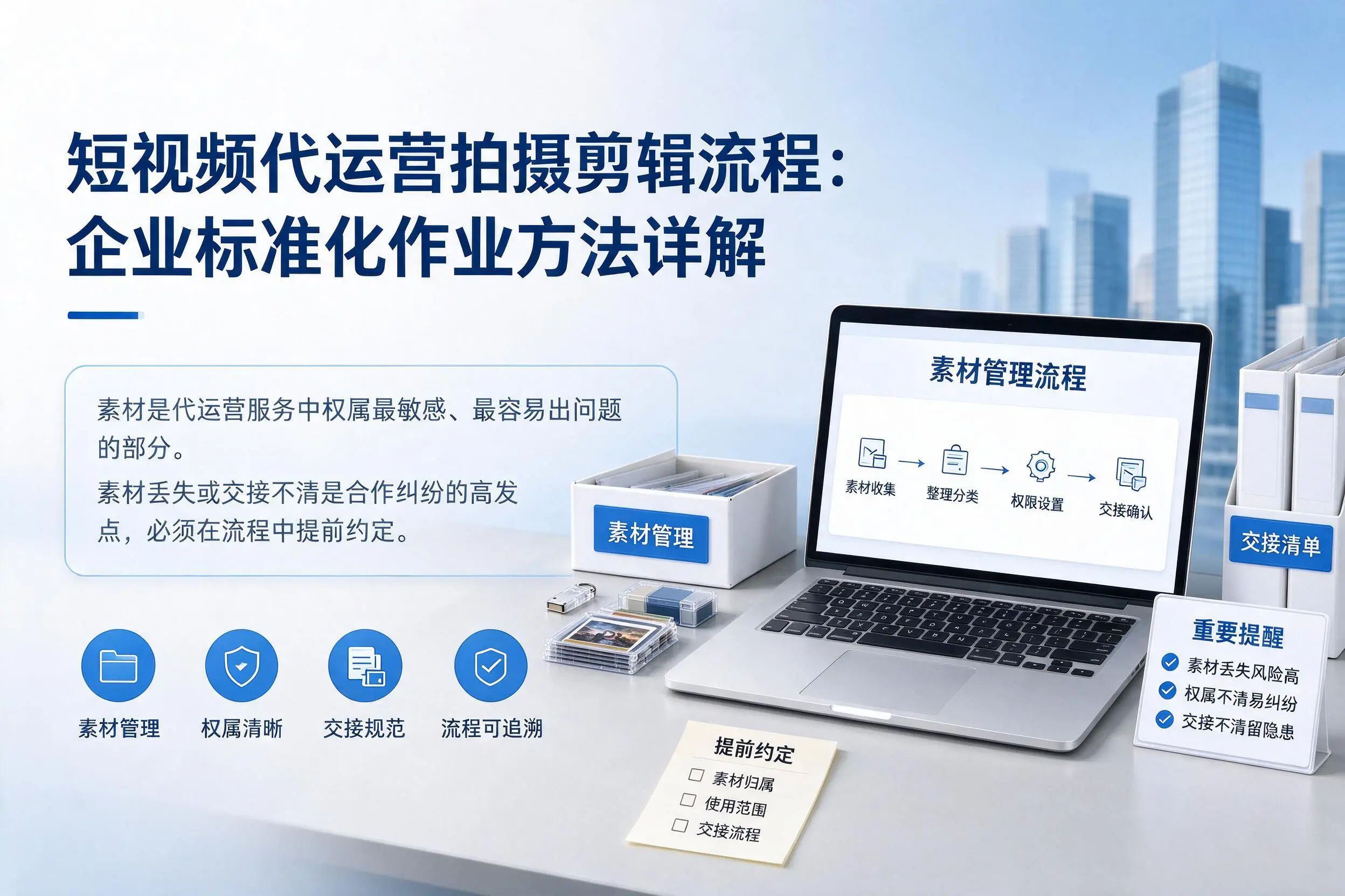 短视频代运营拍摄剪辑流程:石家庄企业标准化作业方法详解