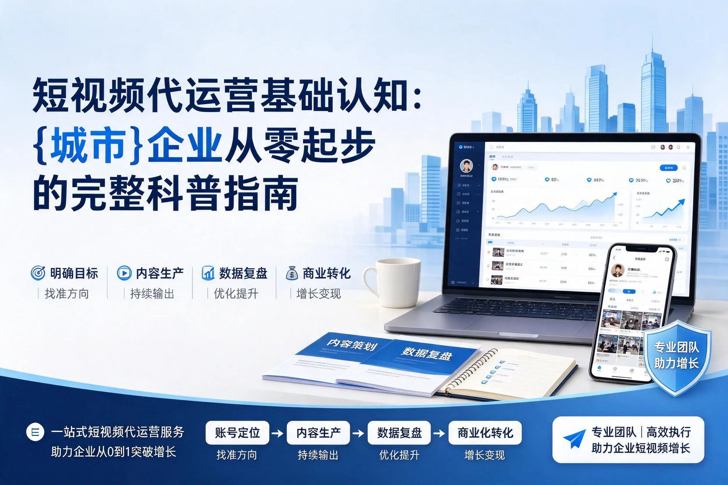 短视频代运营基础认知:石家庄企业从零起步的完整科普指南