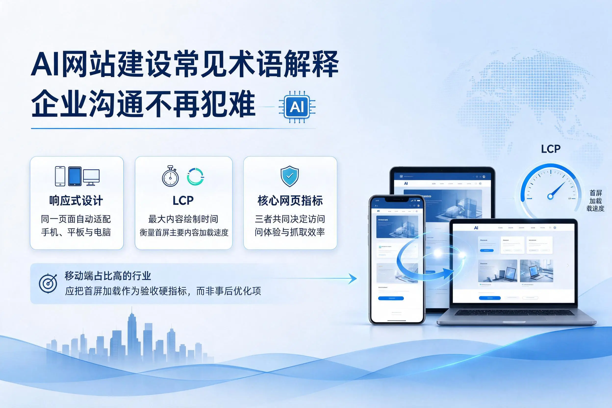 AI网站建设常见术语解释,石家庄企业沟通不再犯难